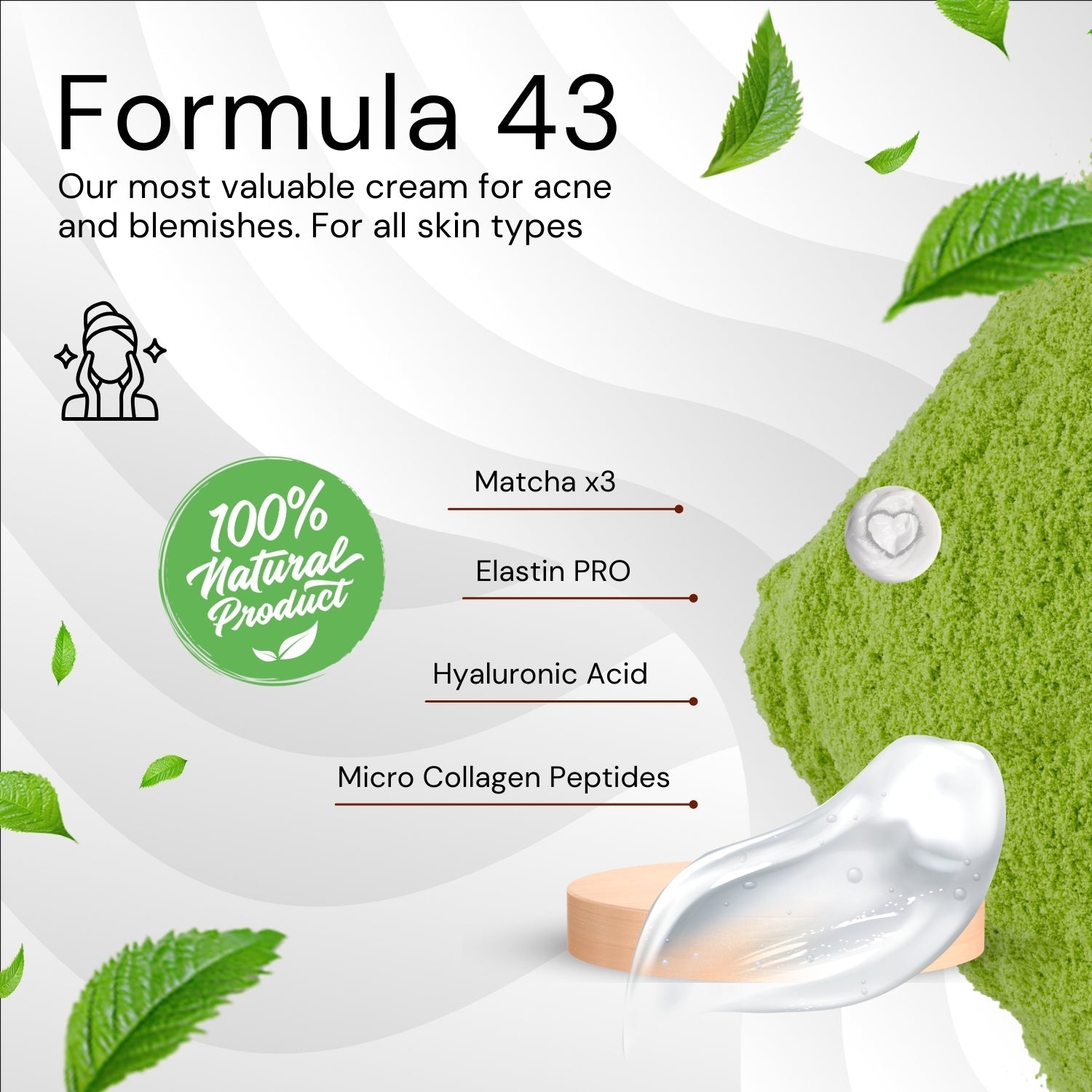 Magic Cosmetics NYC - Formel 43 - Die wertvollste Creme gegen Akne und unreine Haut