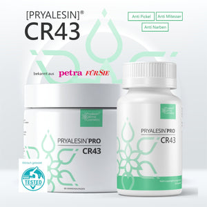 Pryalesin Pharmatur - Vitamin 43 für reine Haut 60 Kapseln + Creme Duo